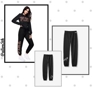 VS Pink Chicago Bling Classic Pant Sweats
